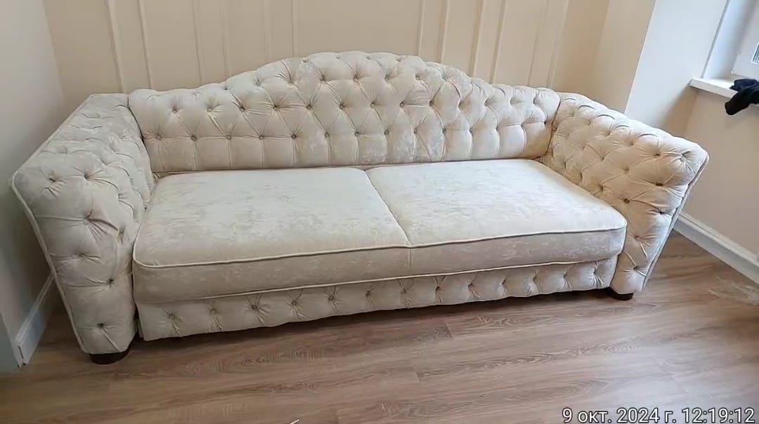 Замена обивки дивана на дому. Северобайкальск